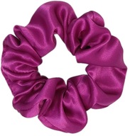 SILK kravata do vlasov - SILK Scrunchie - 100% SILK - ružová