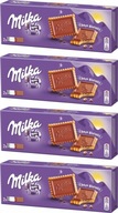 Milka Choco sušienky s mliečnou čokoládou 150g x4