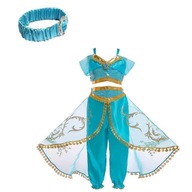 OUTFIT JEDNORÁZOVÝ KOSTÝM PRINCESS JASMINE JASMINE ALADDIN 5-7 rokov