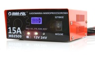 Nabíjačka do auta pre 12V 24V 15A VRLA GEL EFB AGM batérie