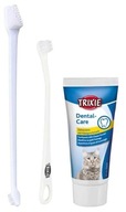Súprava pasty kefky na čistenie mačacích zubov