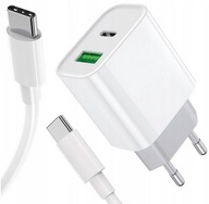 XO NABÍJAČKA KÁBEL USB a USB-C 18W + USB-C