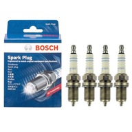 4x zapaľovacie sviečky BOSCH FR6KI332S Iridium LPG