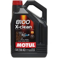 Olej MOTUL 8100 X-CLEAN 5W40 C3 LL-04 50501 DPF 5L