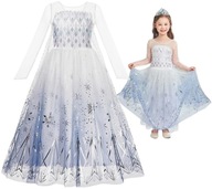 OUTFIT ŠATY ELSA ELSA NA KARNEVALOVÝ PLES 140/146