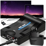 ADAPTÉR KONVERTOR HDMI NA SCART AV EURO FULL HD