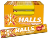 20 x HALLS FRUITWAVE BROSKYŇA BROSKYŇOVÁ MALINA 45g