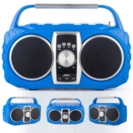 Prenosné rádio PRIME3 NEON APR71BL NEON modré s Bluetooth Boomboxom