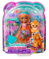 Deluxe Enchantimals Cheetah Bábika - Bábika + zvieratko, DARČEK