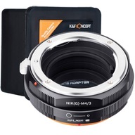 K&F PRO adaptér Nikon G na micro M4/3 M43