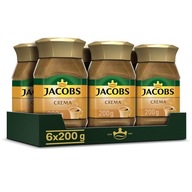 Jacobs Crema instantná káva 200 g x6