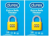 DUREX EXTRA BEZPEČNÉ KONDÓMY 36 ks - Bezpečné