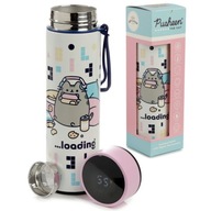 Pusheen Kot termofľaša s teplomerom 450ml