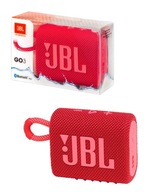 JBL GO 3 REPRODUKTOR / ČERVENÝ / BLUETOOTH / VODEODOLNÝ