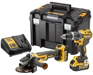 DEWALT SET DCD796P2 + DCG405 DCK2080P2T 2xAKU