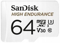 Pamäťová karta SanDisk High Endurance SDXC 64GB