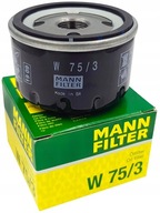 FILTER MANN OLEJOVÝ FILTER W75/3 RENAULT OP643/3