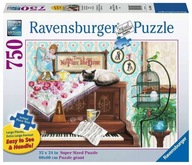 RAVENSBURGER PUZZLE 750 EL CAT NA PIANONE