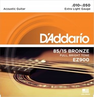 Struny D'Addario EZ900 pre akustickú gitaru