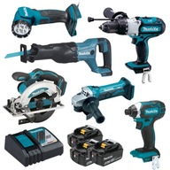 Súprava kombinovaného náradia 18V Makita DLX6105T