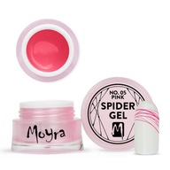 Moyra Spider gél 05 ružový 5g