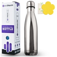 Cestovná termoska THERMAL BOTTLE strieborná 500 ml