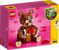 LEGO BRICKHEADZ BROWN MEDVEĎ HEARTS 40462