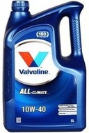 VALVOLINE 10W40 5L. VŠETKÝ KLIMATICKÝ MOTOROVÝ OLEJ