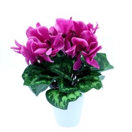 Umelý kvet Alpine Violet Cyclamen Purple