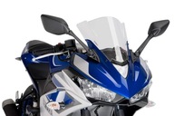 Športové predné sklo PUIG 7649H jemne dymové Yamaha R3