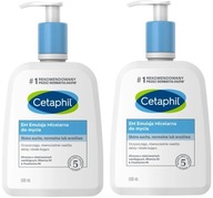 Cetaphil EM Micelárna umývacia emulzia 2x 500 ml