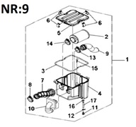 VÝSTUPNÁ HADICA FILTRA E-TON VECTOR 300cc OEM!