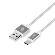 TB USB-USB C kábel 1,5m strieborný kábel