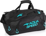 Športová taška na tréning cez rameno do bazéna Aqua Speed, veľká, 43L