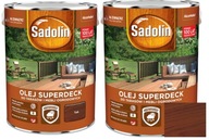 SADOLIN SUPERDECK OLEJ NA TERASY TEK SET 10L