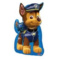 PAW PATROL Chase fóliový balón, veľký, 78 cm, s HEL