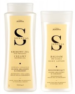 JOANNA Sensual sprchový gél + telový balzam Argan Oil set