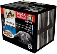 SHEBA CLASSICS MEGA BAL ZMES CHUTÍ PAŠTÁTA 32x85g