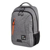 be.bag be.urban Grey Melang HERLITZ školský batoh