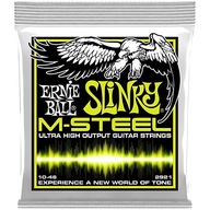 Ernie Ball Slinky M-Steel 10-46 struny (2921)