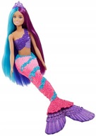 Bábika BARBIE MERMAID DREAMTOPIA GTF39 MERMAID PRINCESS TRANSFORMATION MATTEL