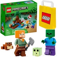 LEGO MINECRAFT 21240 BLOCKS SAMPS SAMP ZOMBIE ALEX