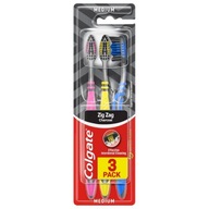 Zubná kefka Colgate Zigzag Charcoal A'3