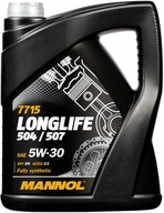 MANNOL OIL 5L 5W-30 LONGLIFE 504/507 Audi VW