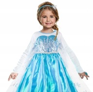 Elsa Outfit Elza Dress Costume Disguise 98/104