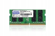 16 GB GOODRAM SODIMM DDR4 2400 MHz CL17 ONE DIE