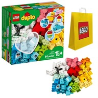 LEGO DUPLO BLOCKS 10909 KRABIČKA SO SRDCOM 80 PRVKOV. + DARČEKOVÁ TAŠKA