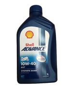 MOTOCYKLOVÝ OLEJ 4T SHELL ADVANCE AX7 10W40 1L