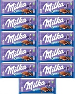 Milka Oreo čokoláda s vanilkovou náplňou a Oreo sušienky 100g x11