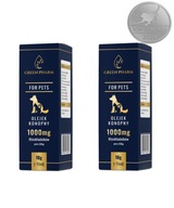 2x CBD KONOPNÝ OLEJ PRE PSY 10% 11ml bez THC VETERINÁRNY